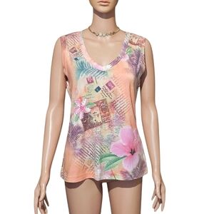 NWT Xcit USA Sleeveless Top